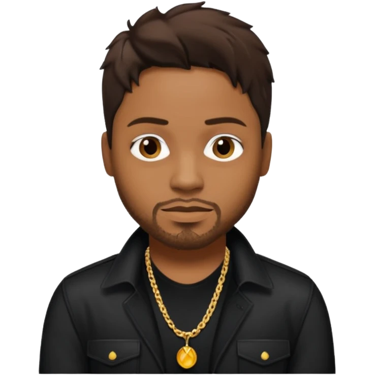 D'Angelo, R&B Singer (1974-2025) with dark brown hair emoji