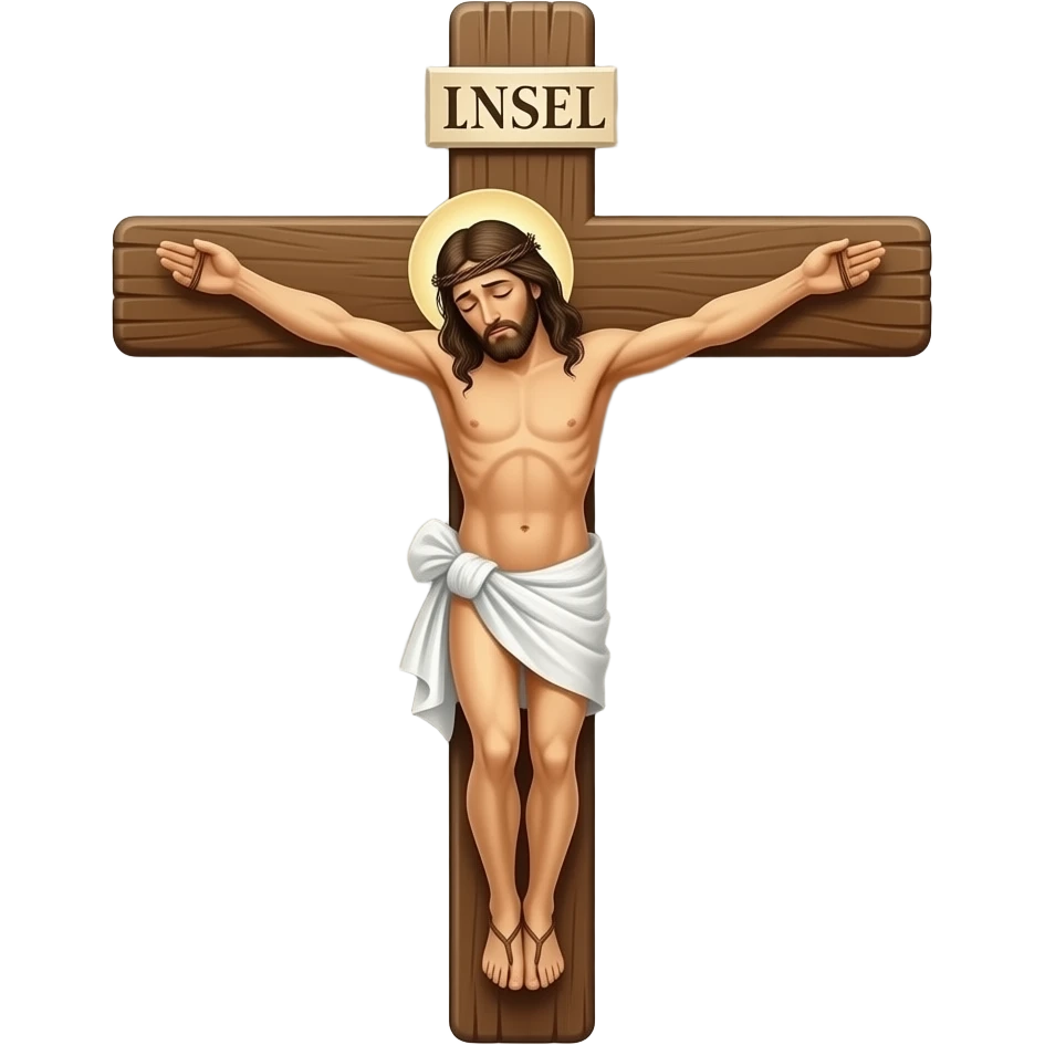 Christ on the cross emoji