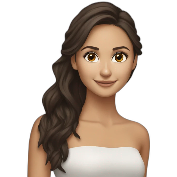 nina dobrev emoji
