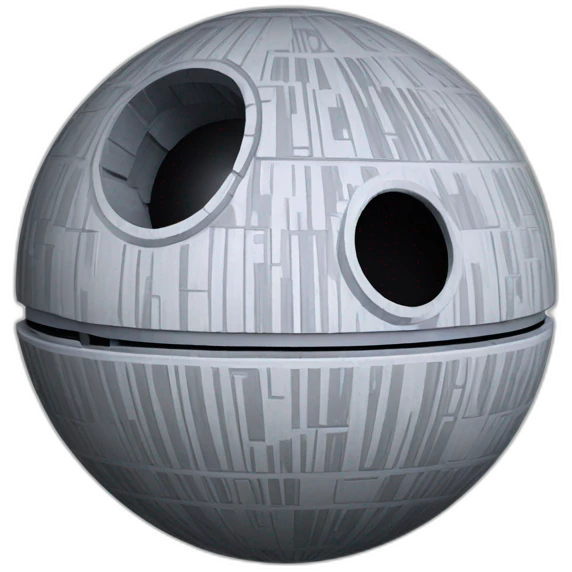 Death Star in Star Wars emoji