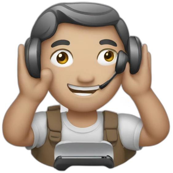 person looking at phone emoji