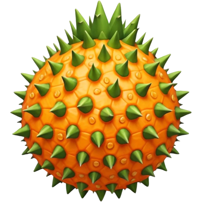 horned melon emoji