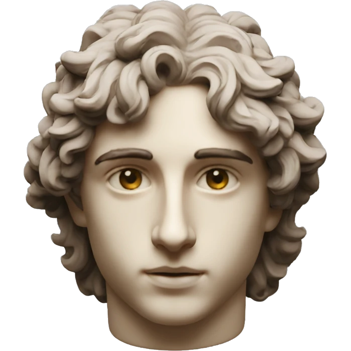 timothee chalamet roman sculpture emoji