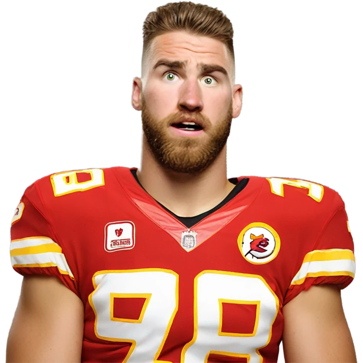Travis Kelce Crying emoji