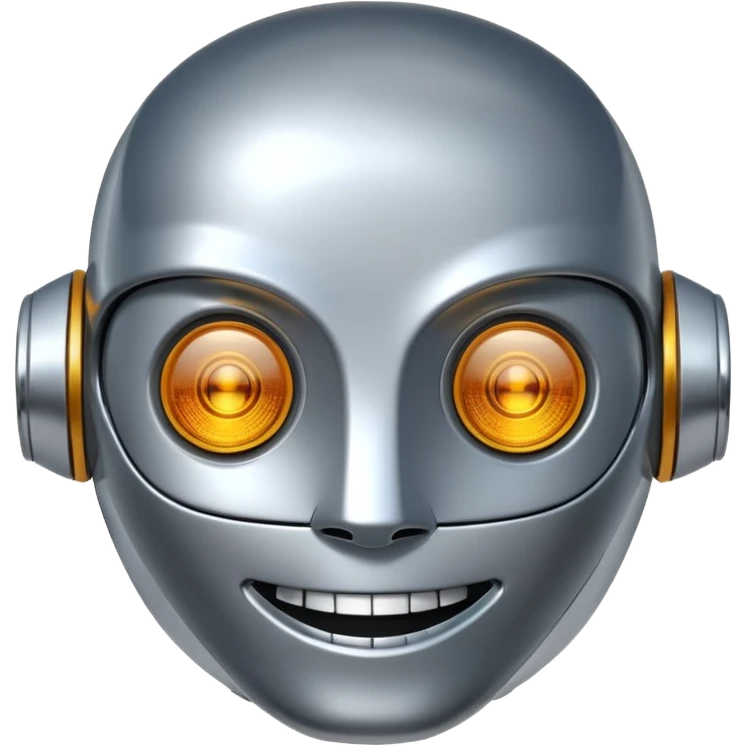 smiling robot emoji
