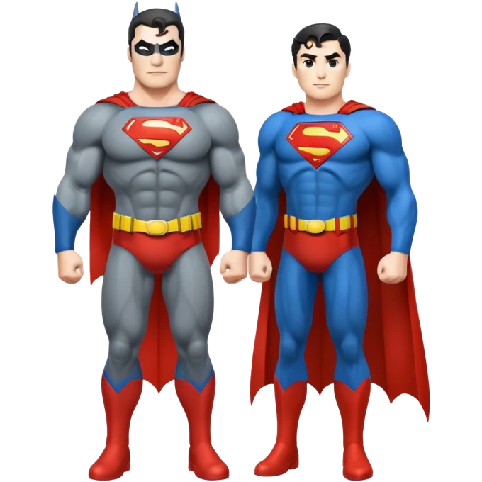 Batman with Superman  emoji