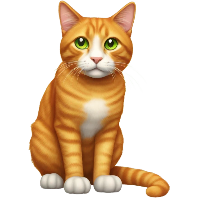 hungry ginger cat emoji