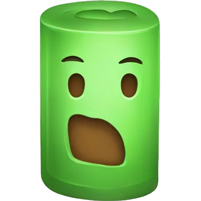 billet vert emoji