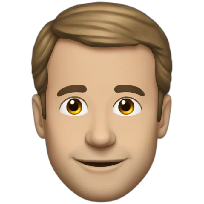 Macron humour  emoji