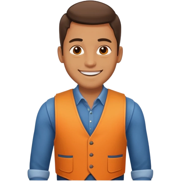 man in Vests emoji