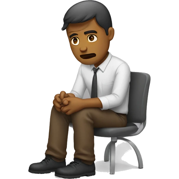 Having a hard day emoji