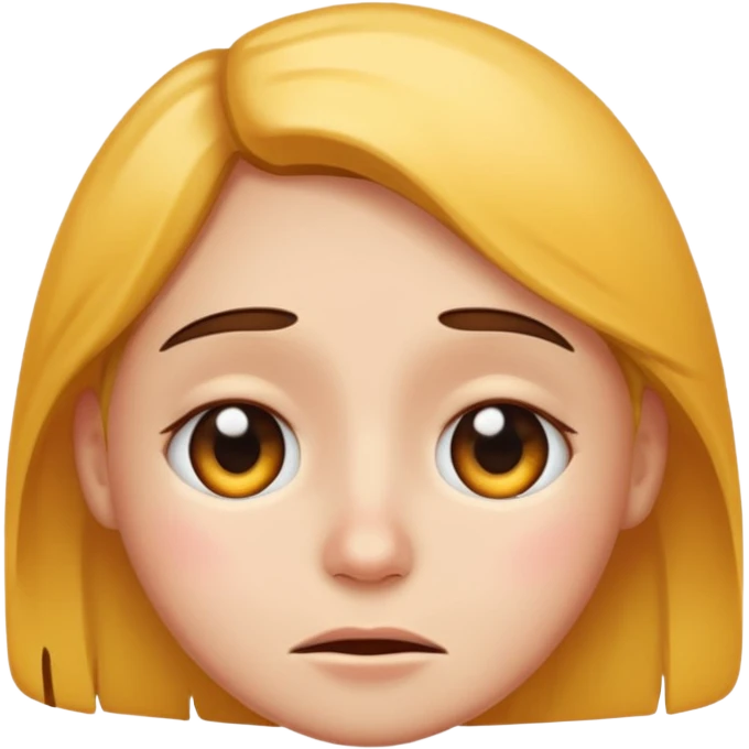 Sad and happy  emoji