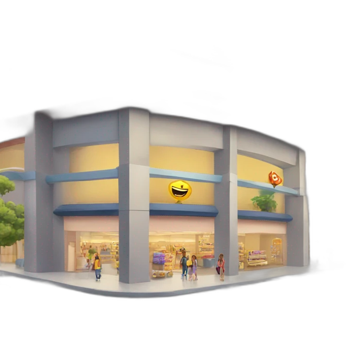 Shopping center  emoji