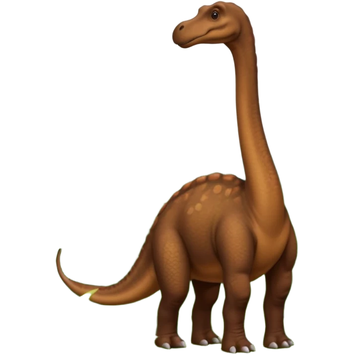 Não o sauropode  no Congo emoji