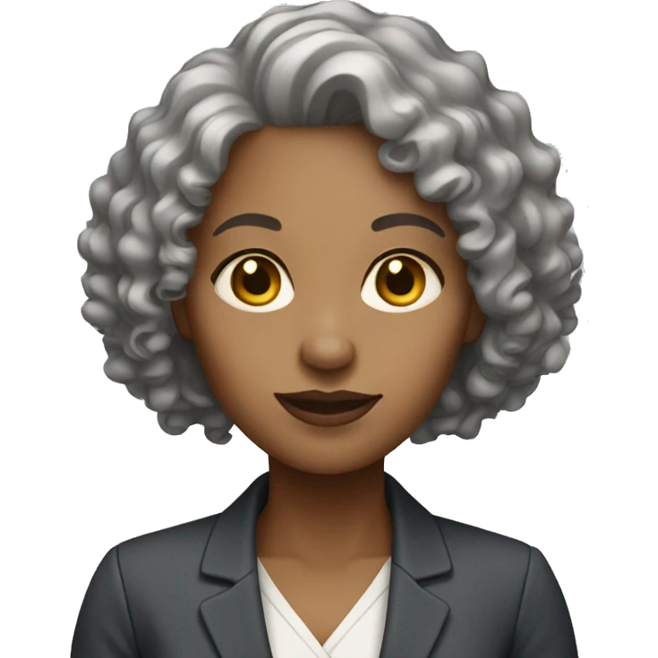 a female architect with light skin and curly hair emoji
