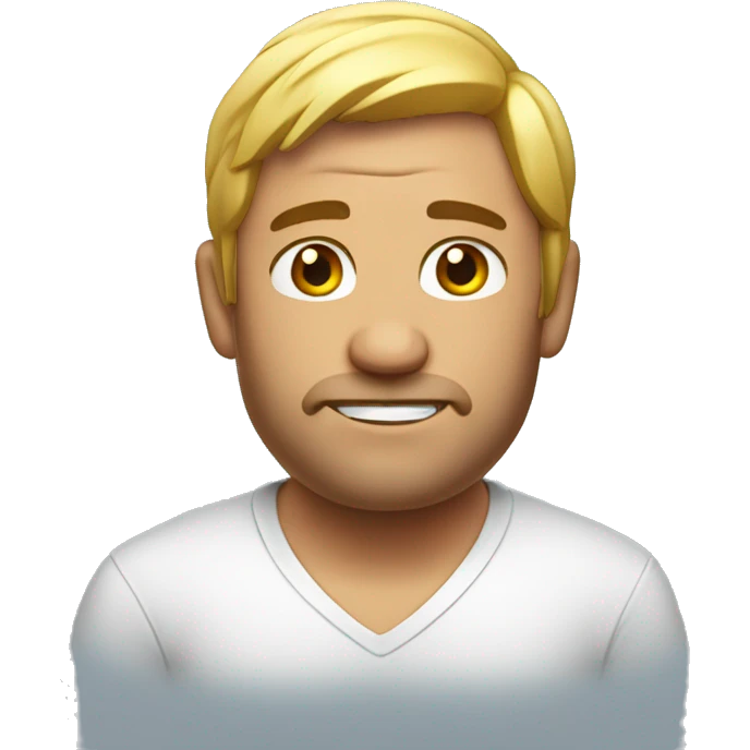 Big man in wet shirt  emoji