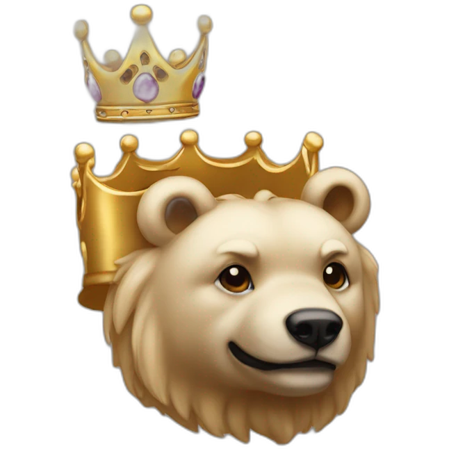 G8rl with crown and teddy emoji