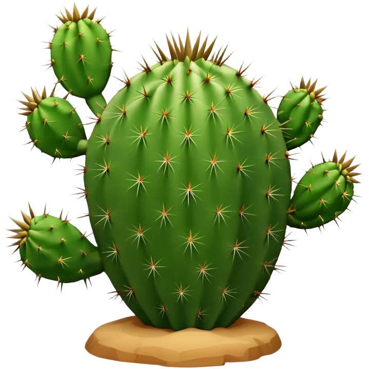 cactus plant with spines emoji