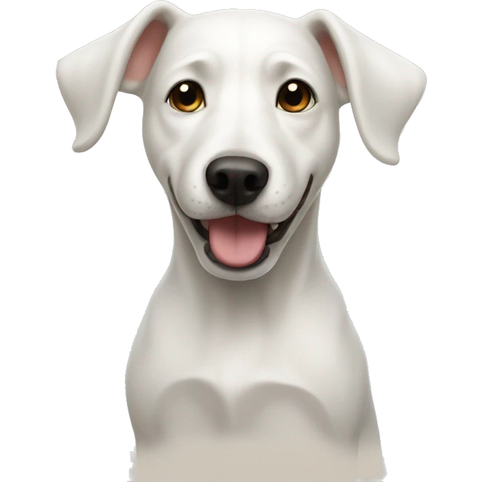 white dog emoji