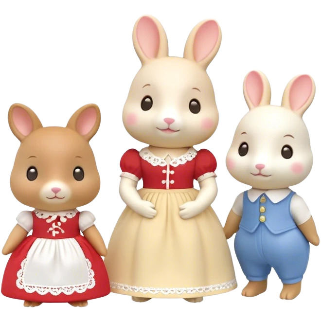 sylvanian families emoji
