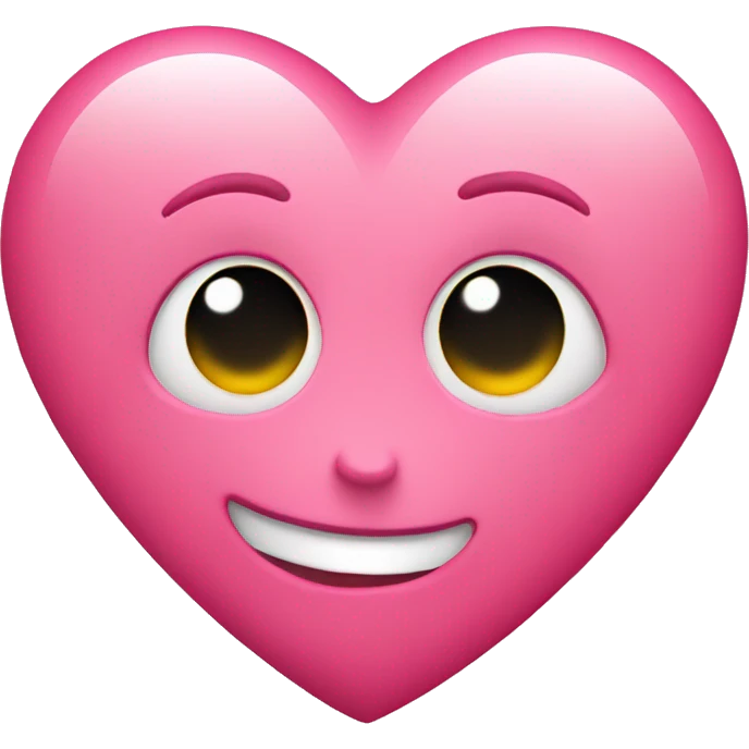 Pink heart emoji