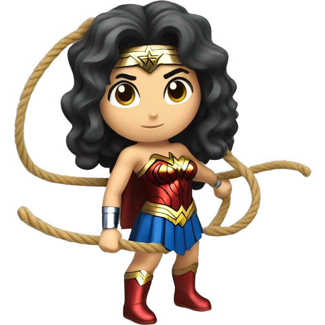 WONDER WOMAN ROPE emoji