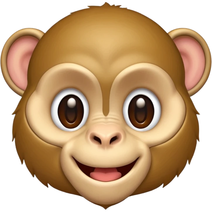 monkey happy face emoji