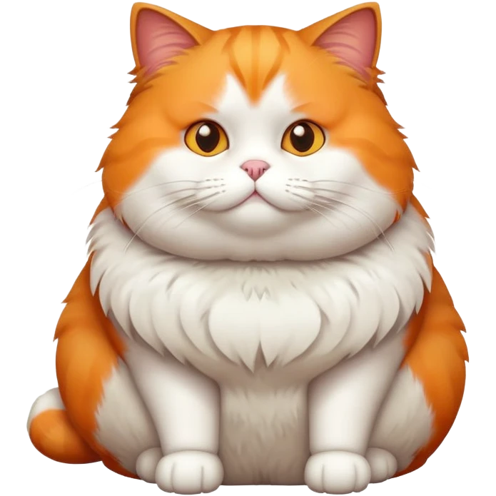 Fat cat emoji