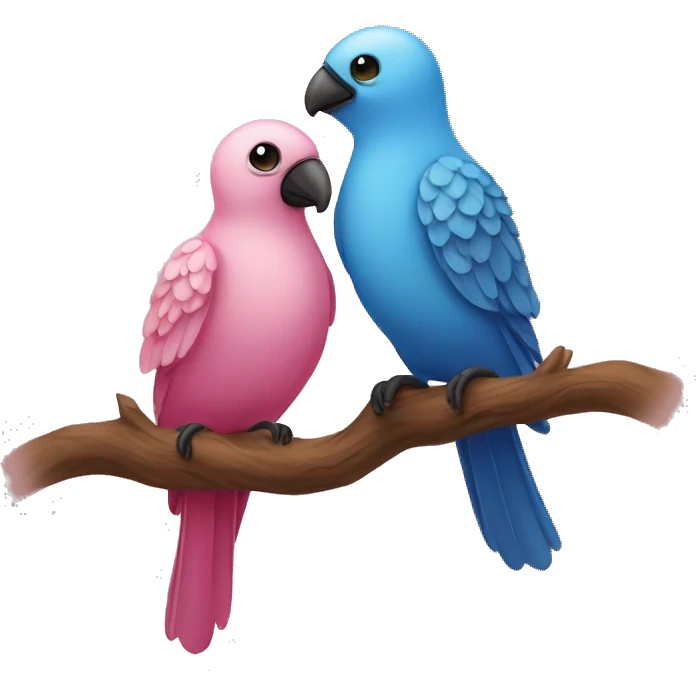 love birds emoji
