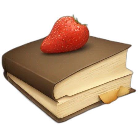Eat prey love book emoji