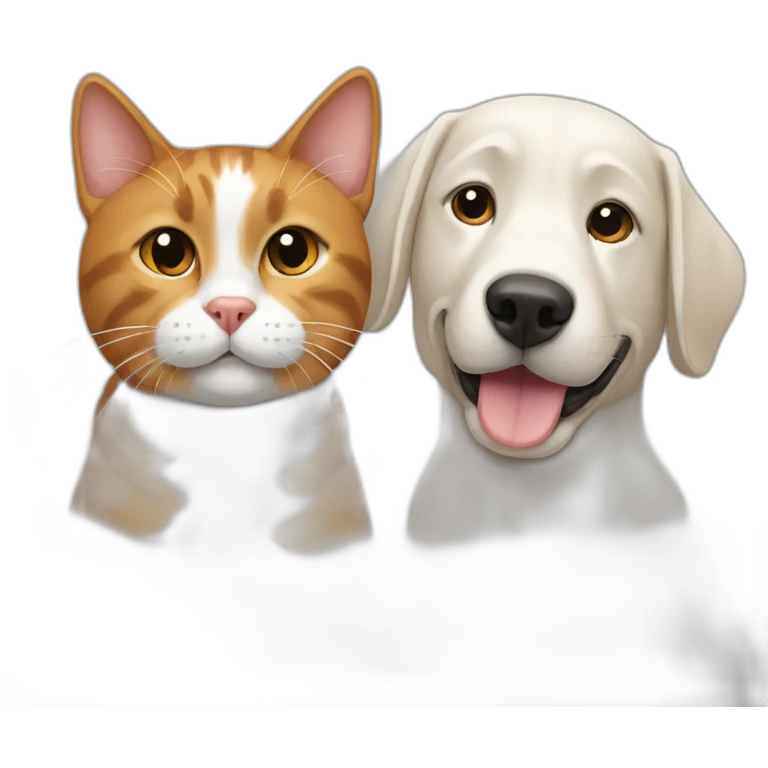 cat and dog emoji