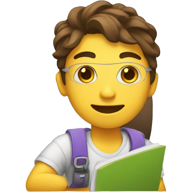 doing homework  emoji