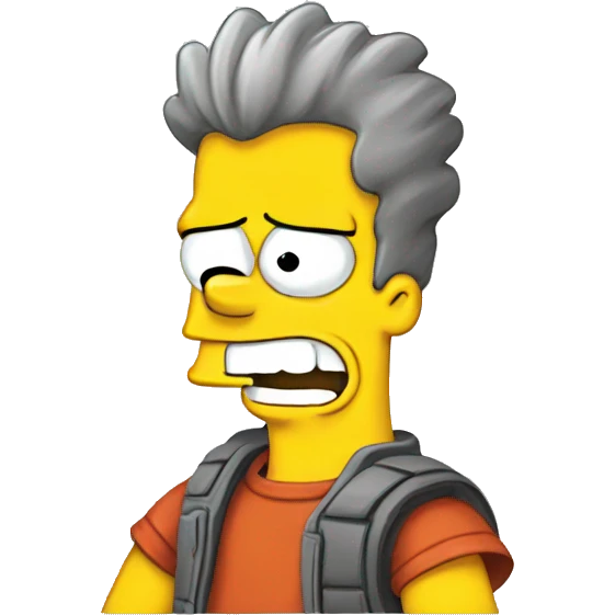 Bart simpson emoji