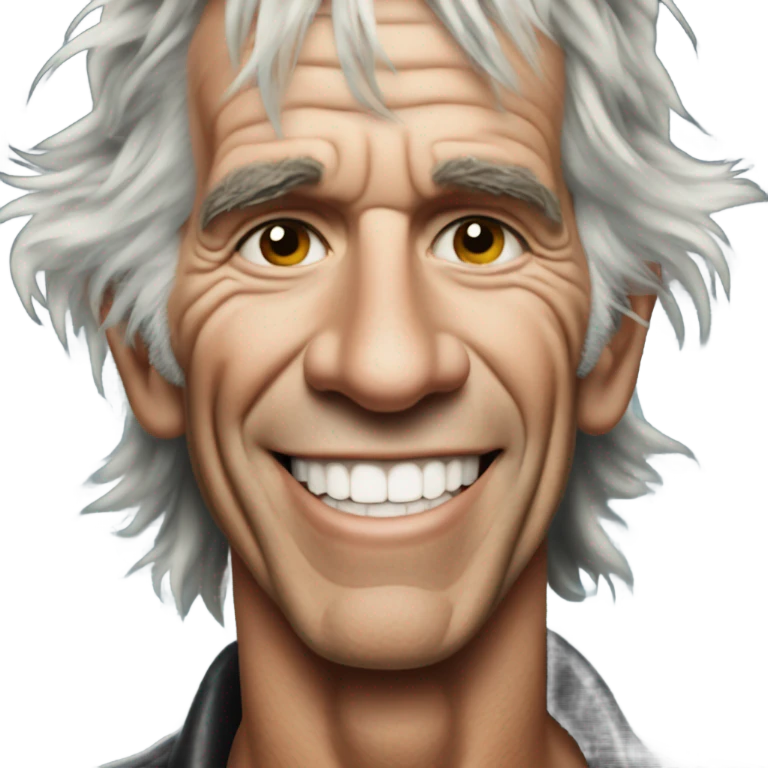Keith richards smiling sexy emoji
