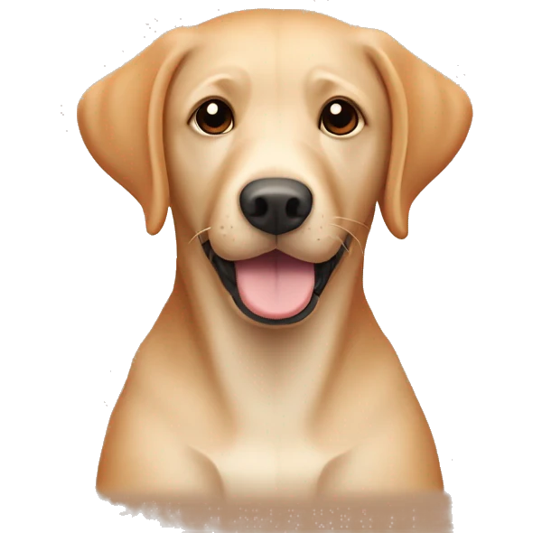 ginger Labrador ￼ emoji