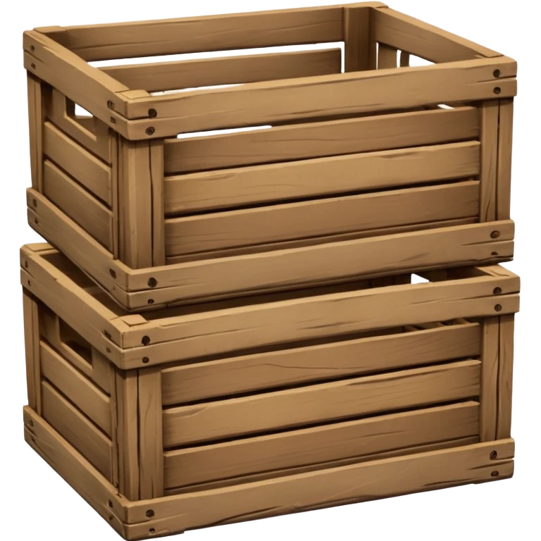 wooden crates emoji