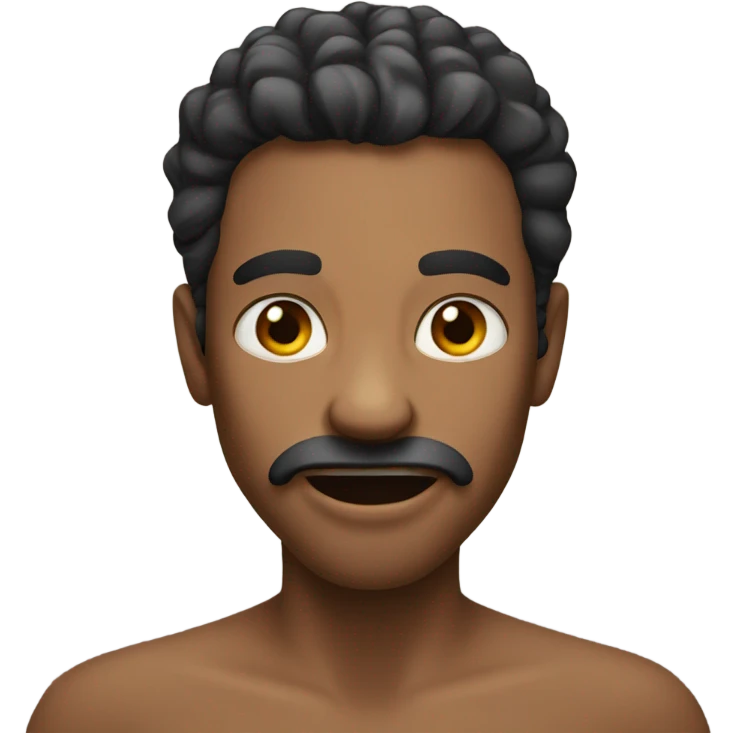 Face with savage hands  emoji