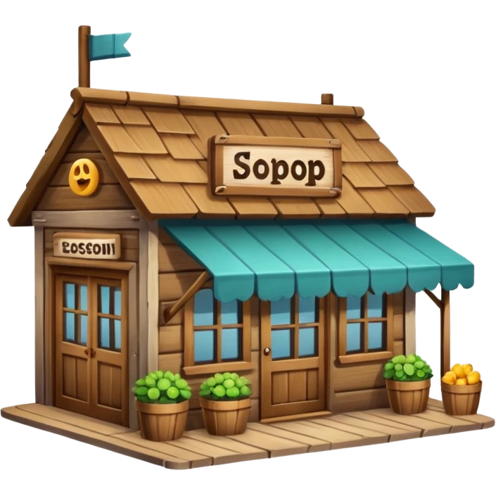 small shop emoji