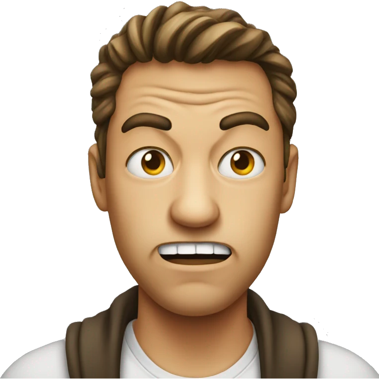 Face mad emoji
