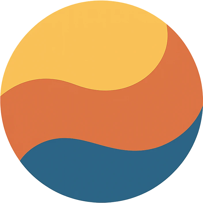 Flat design style ball emoji