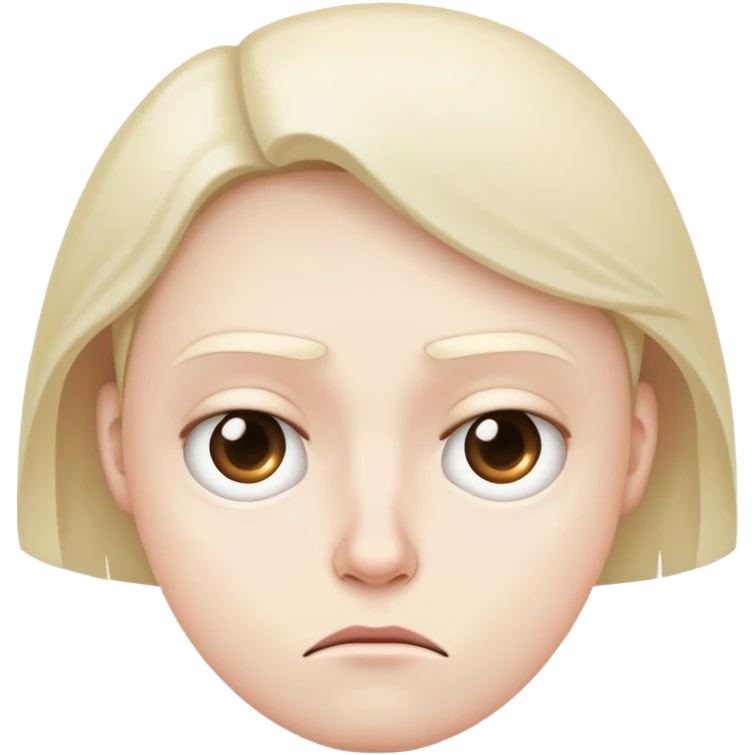 blank unamused face emoji