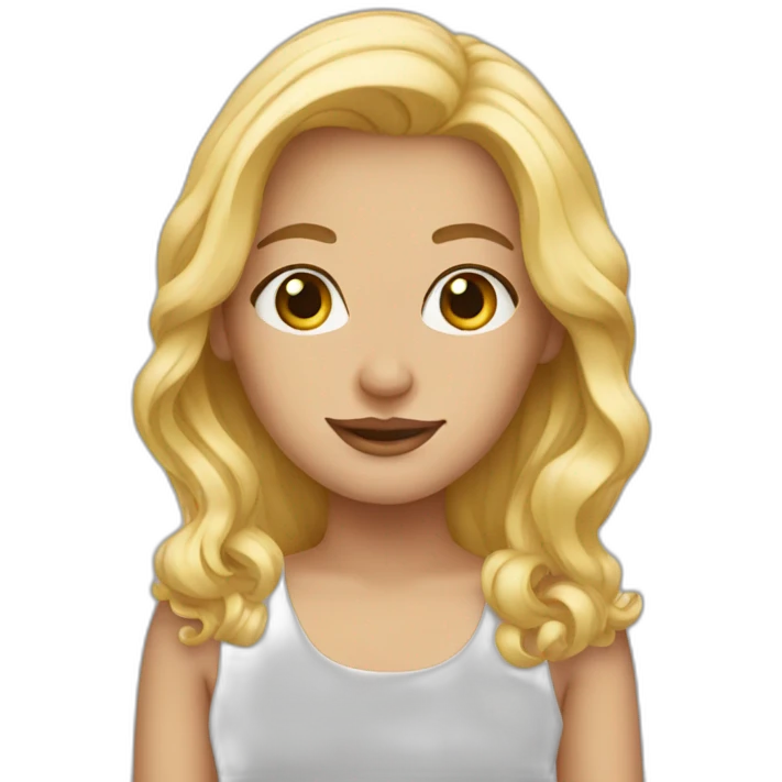 Blonde emoji