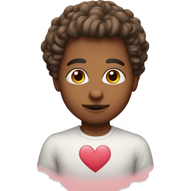 "I adore you" written in a heart emoji