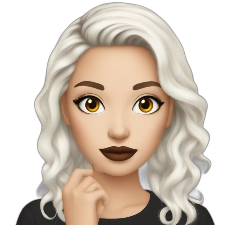 Morgane makeup emoji