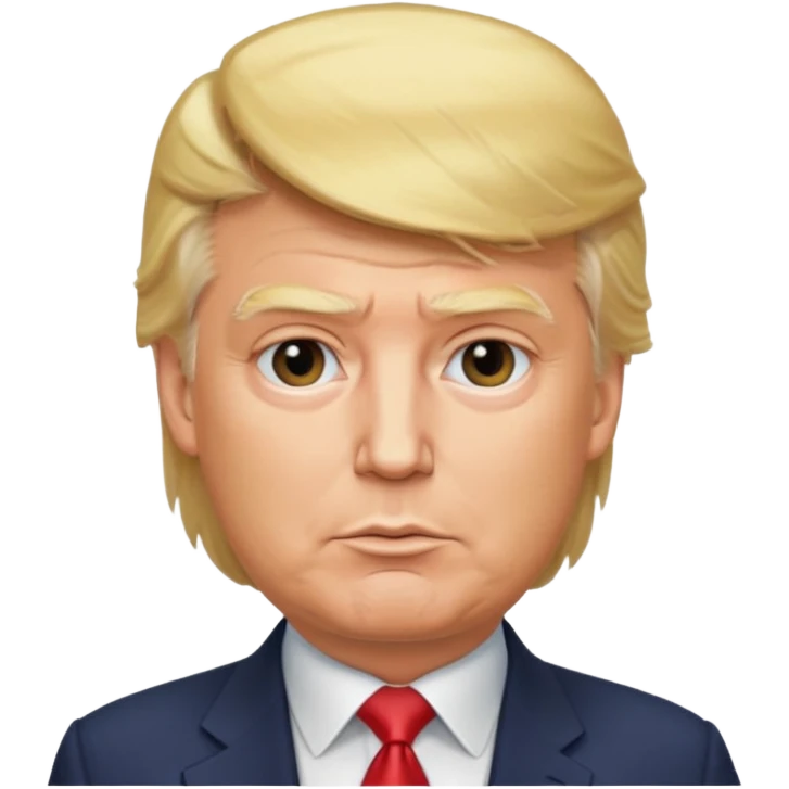 Donald Trump hair emoji