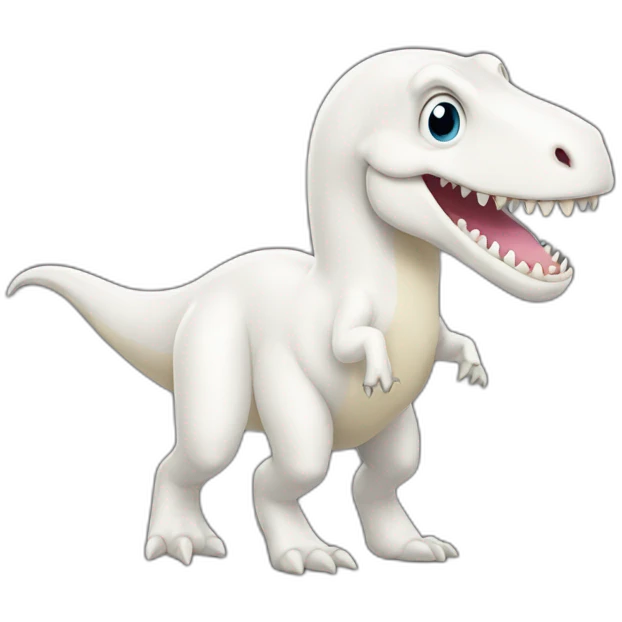 white dinosaur emoji