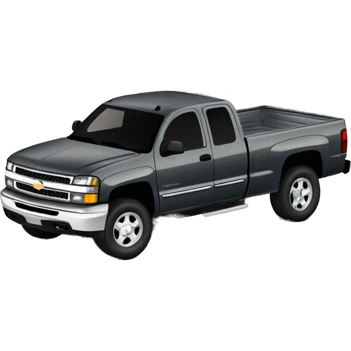 2001 chevy silverado duramax dark grey extended cab  emoji