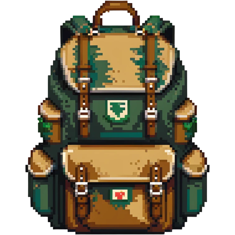 camping hiking backpack emoji