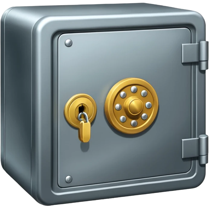 Locked money vault emoji