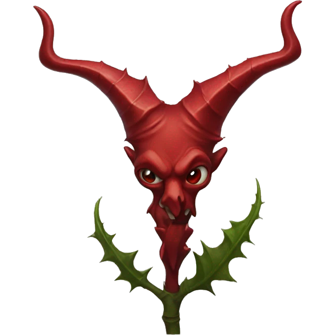 devil thorn emoji